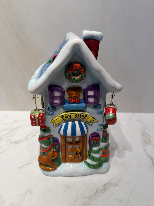 Toy Shop Candleholder