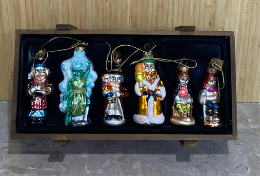 Thomas Pacconi - 6 Christmas Carol Ornaments