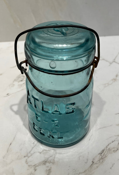 Blue Canning Jar