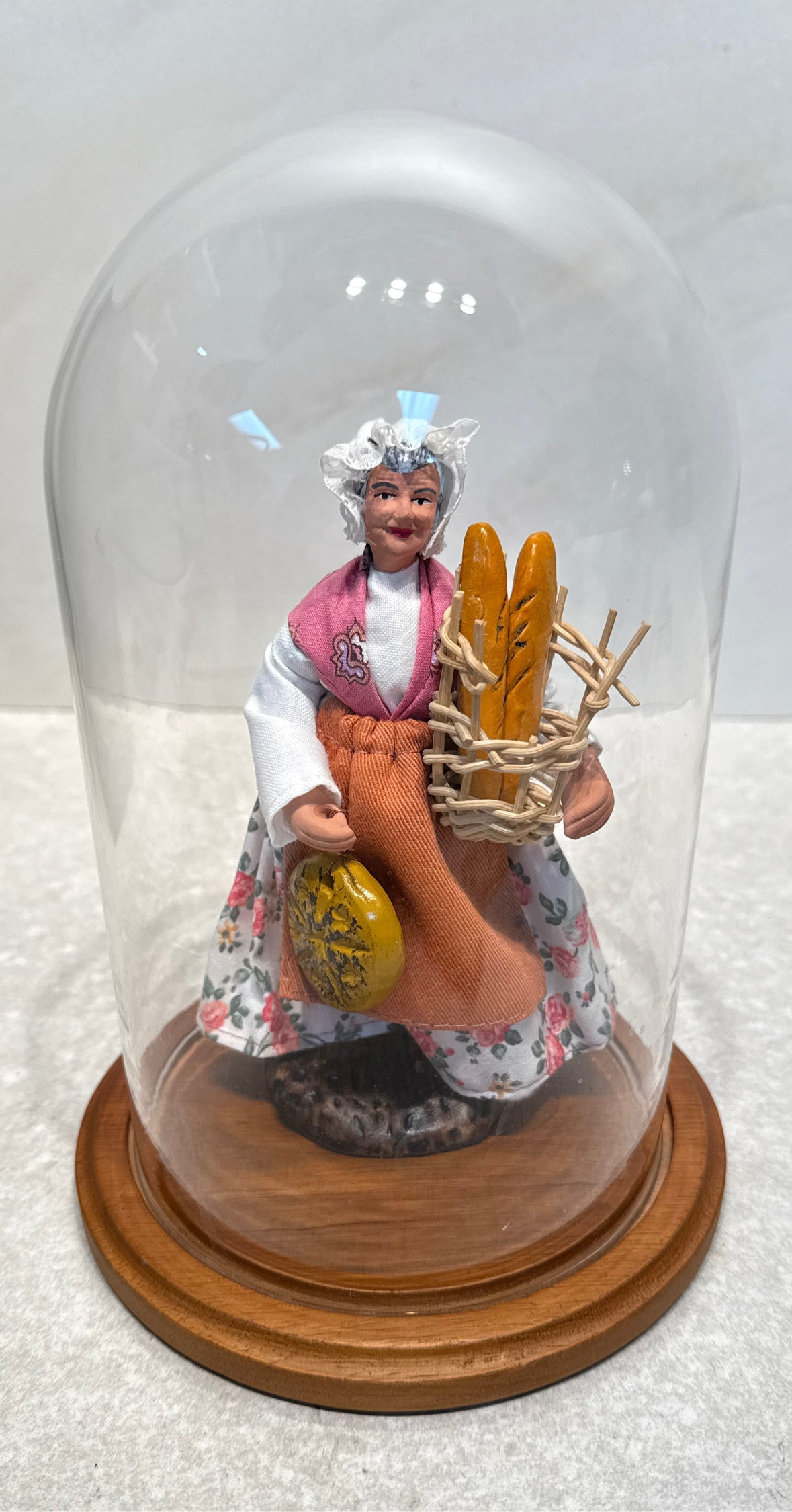 Figurine With Cloche