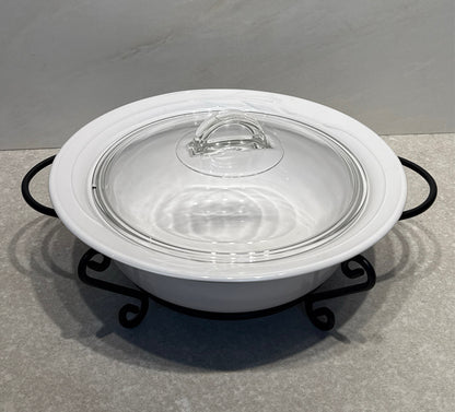 Covered Bowl with Carrier