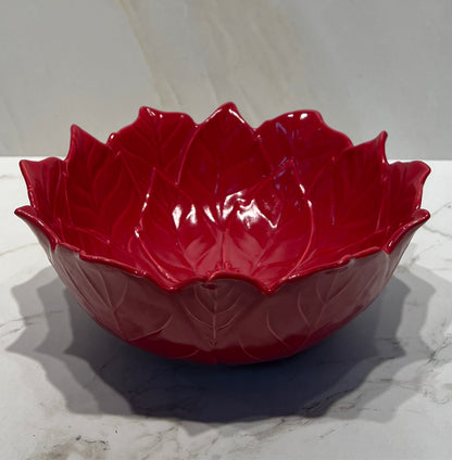 Pointsettia Bowl