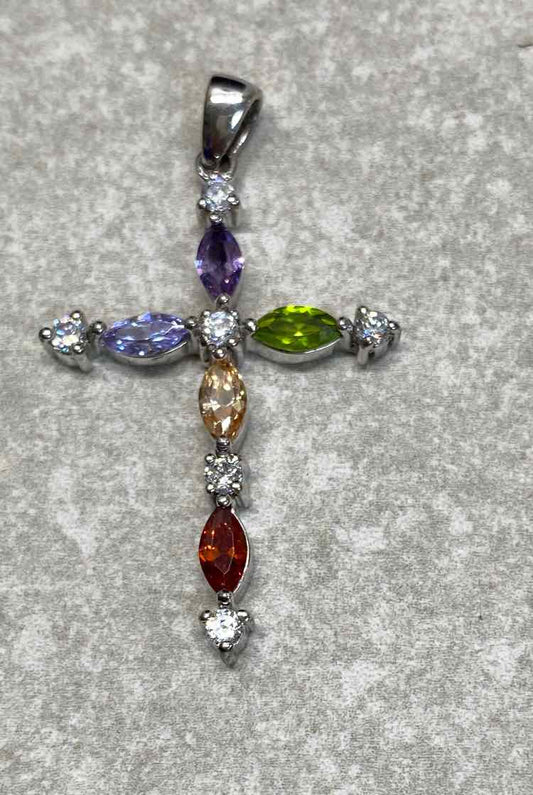 Sterling Cross Pendant