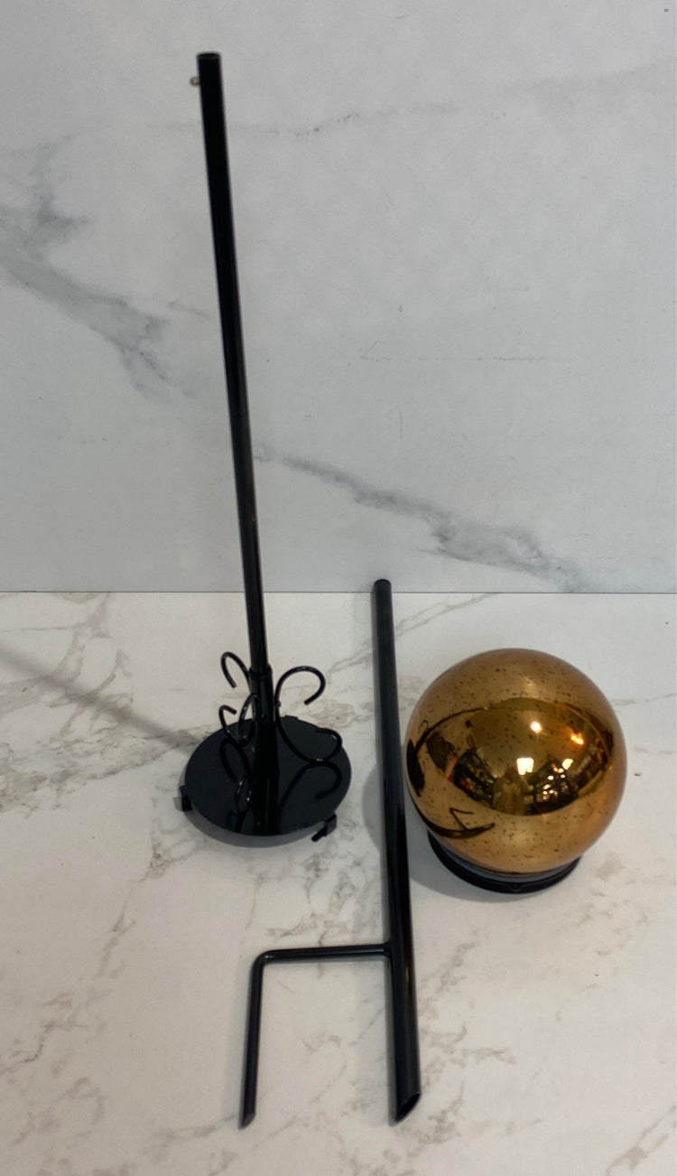 Christmas Lighted Ball Stake