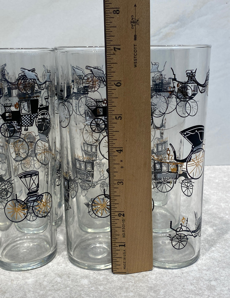 Set of 12 Vintage Glasses