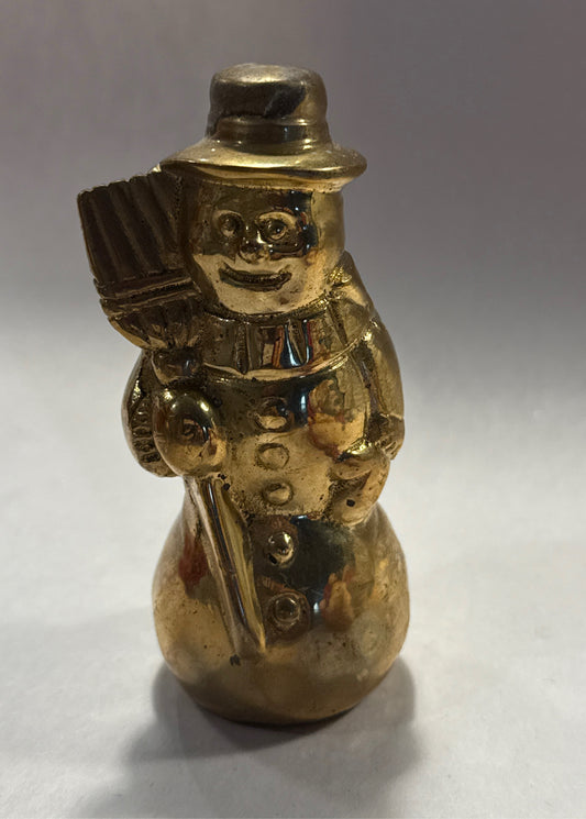Brass Snowman