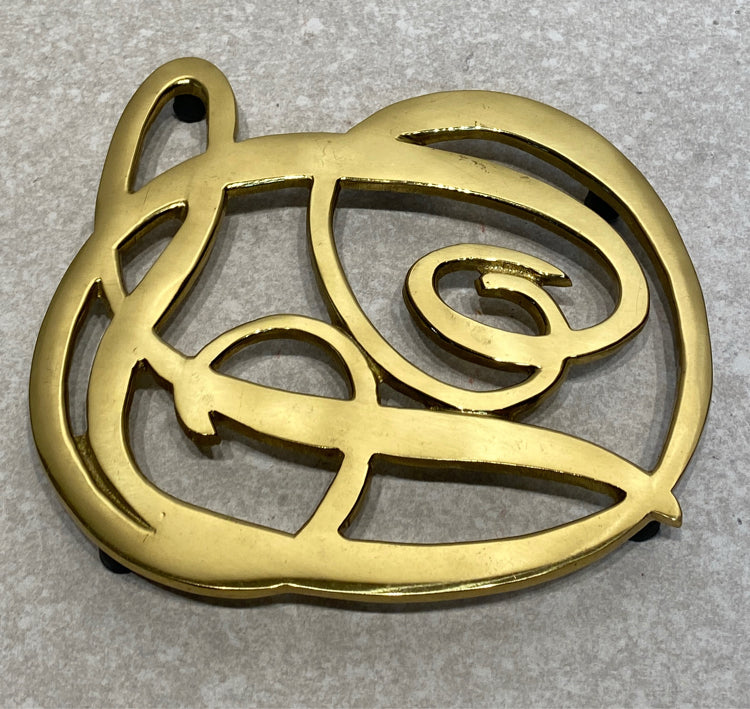 Dept 56 Brass Trivet