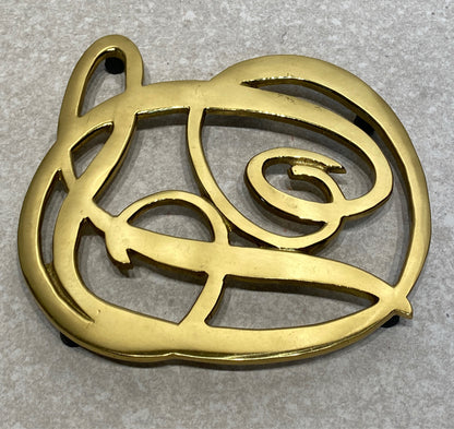 Dept 56 Brass Trivet