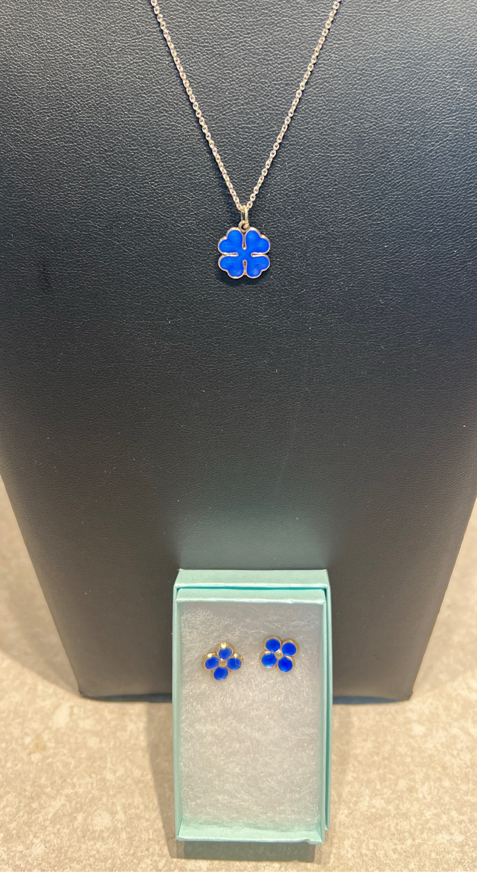 Sterling Necklace & Earrings