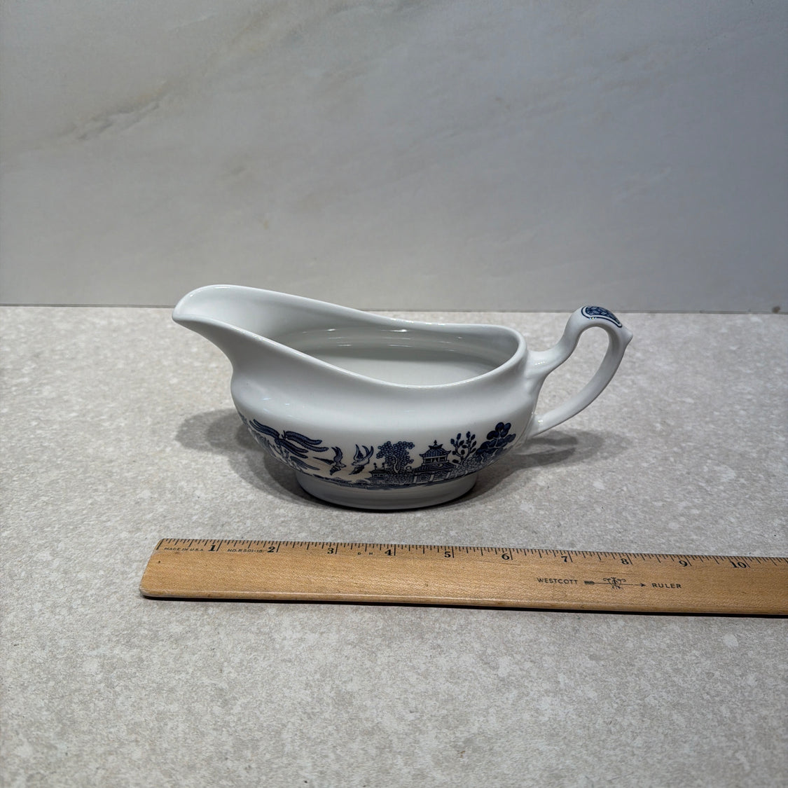 Blue Willow Gravy Boat