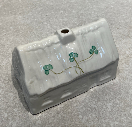 Belleek Candle Holder