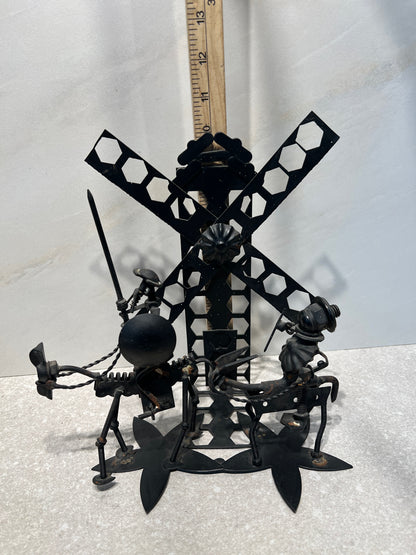 Don Quixote Metal Sculpture
