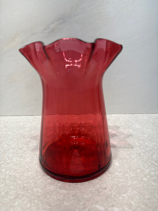 Cranberry Vase