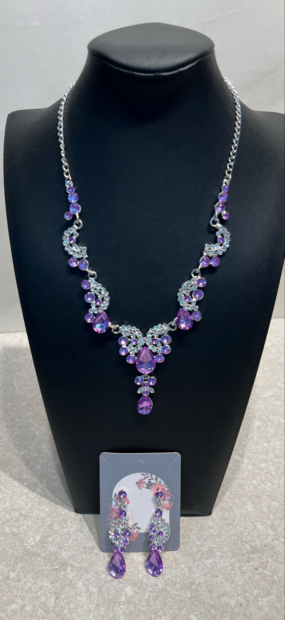Necklace and Earrings