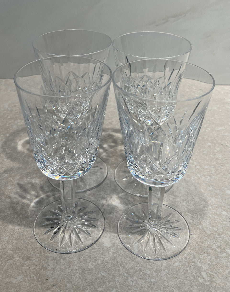 Set of 4 Waterford Glasses
