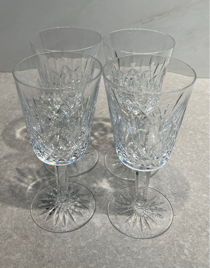 Set of 4 Waterford Glasses
