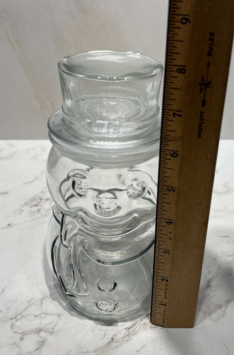 Snowman Jar