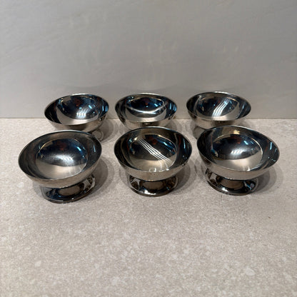 Set of 6 Stainless Cups