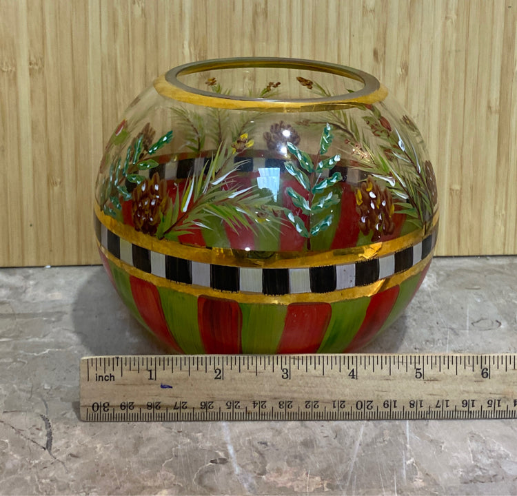 MacKenzie Childs Candleholder