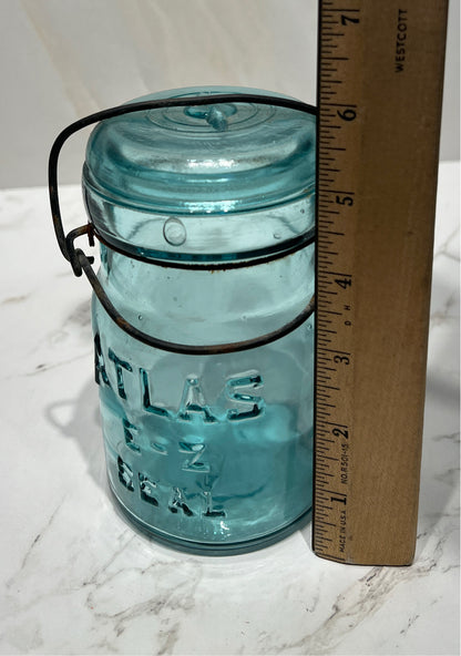 Blue Canning Jar