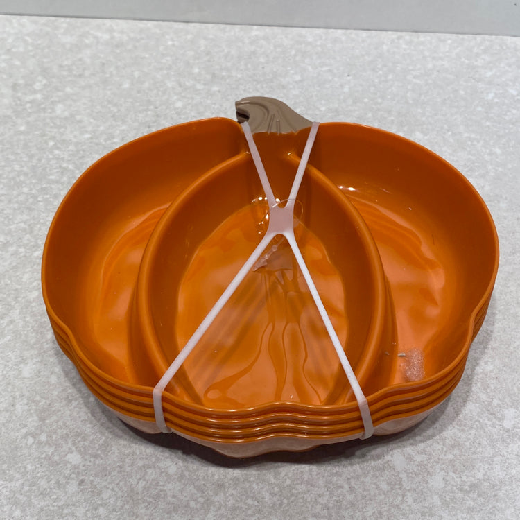 Plastic Pumpkin Bowl