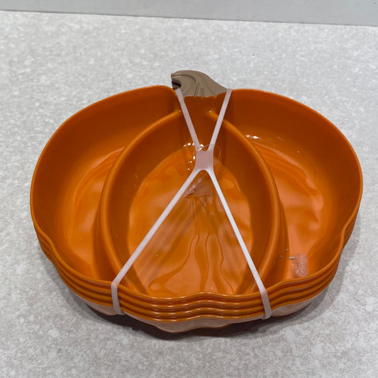 Plastic Pumpkin Bowl