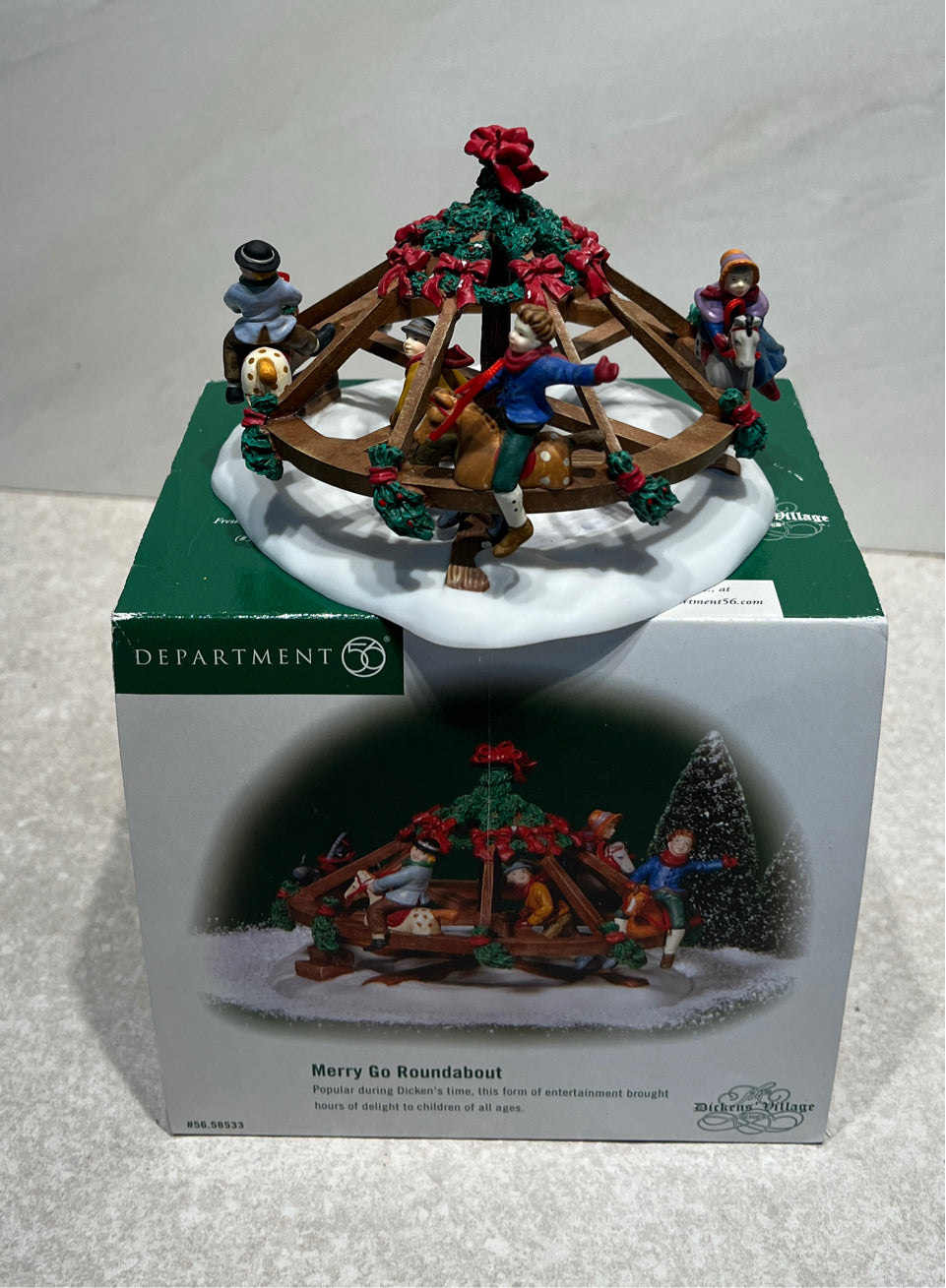 Dept. 56 Merry Go Roundabout