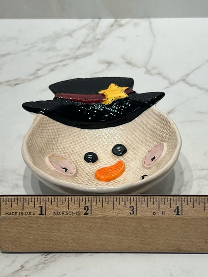 Snowman Dish