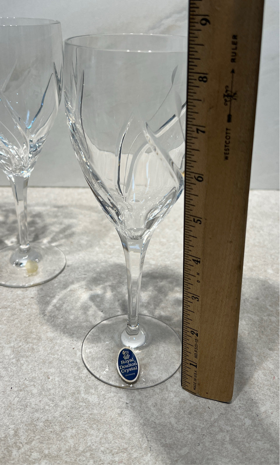 Set of 4 Royal Doulton Glasses