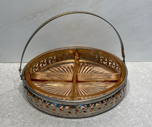 Pink Dish in Carrier