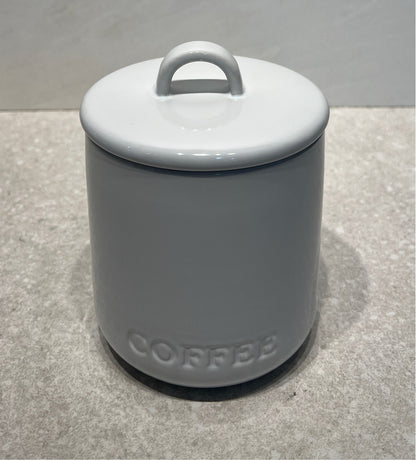 Covered Coffee Jar