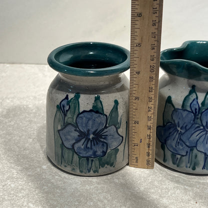 Great Bay Pottery Sugar And Creamer