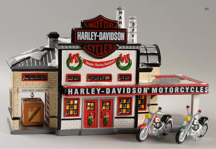 Dept. 56 Harley Davidson Manufacturing