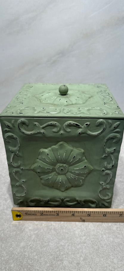 Covered Green Box