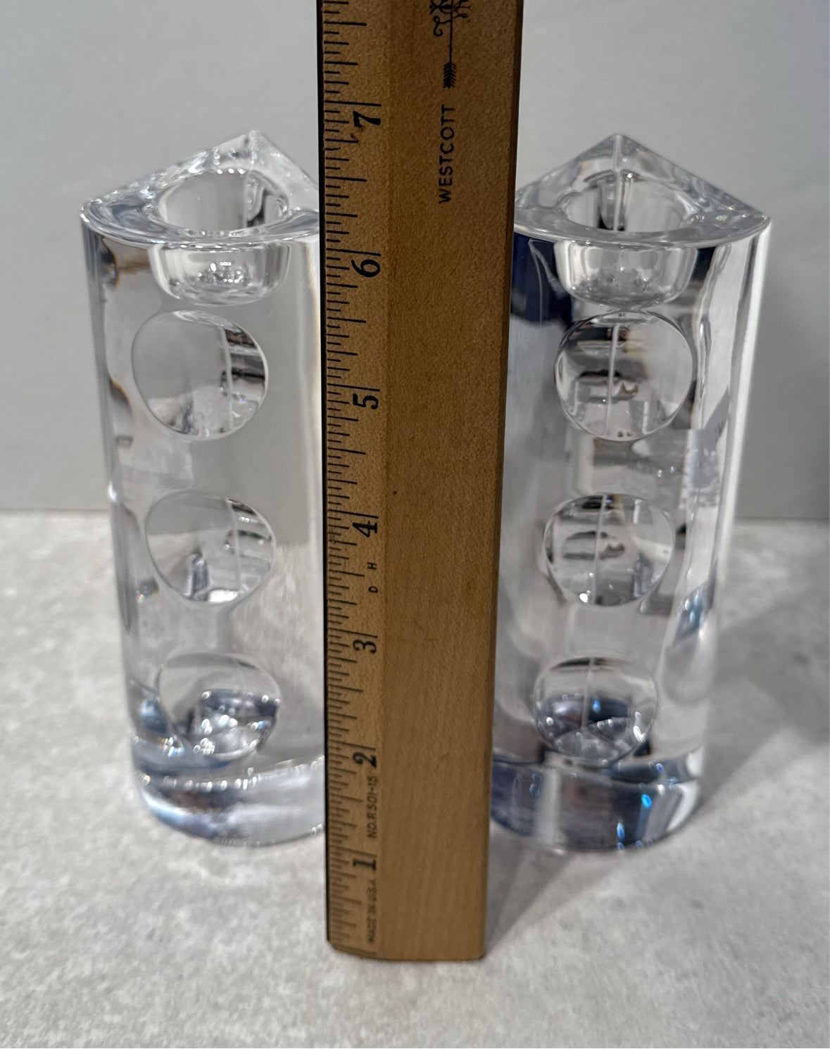 Pair Of Lenox Candle Holders