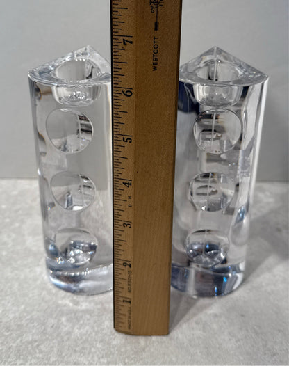 Pair Of Lenox Candle Holders