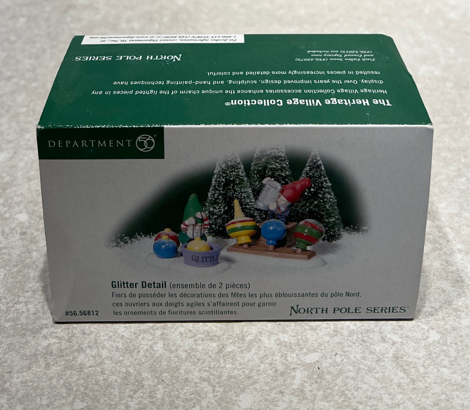 Dept. 56 Glitter Detail