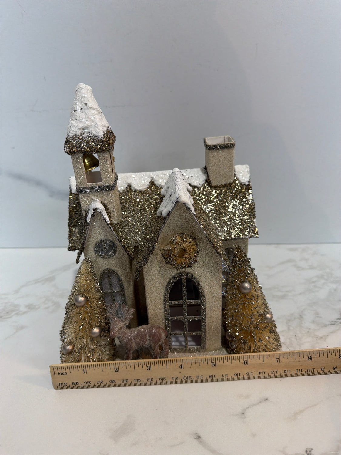 Pottery Barn Lighted House