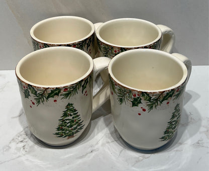 Set of 4 Pier 1 Mugs