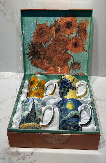 Set of 4 Van Gogh Mugs