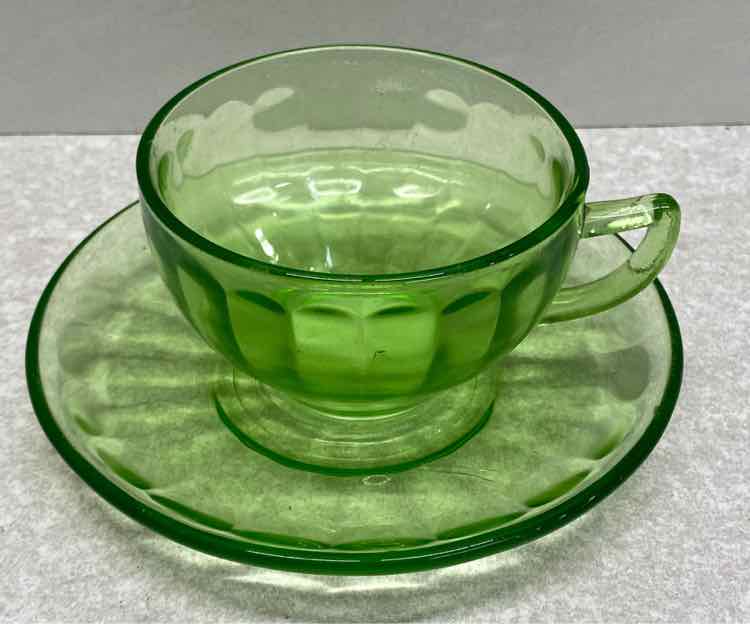 Uranium Cup And Saucer