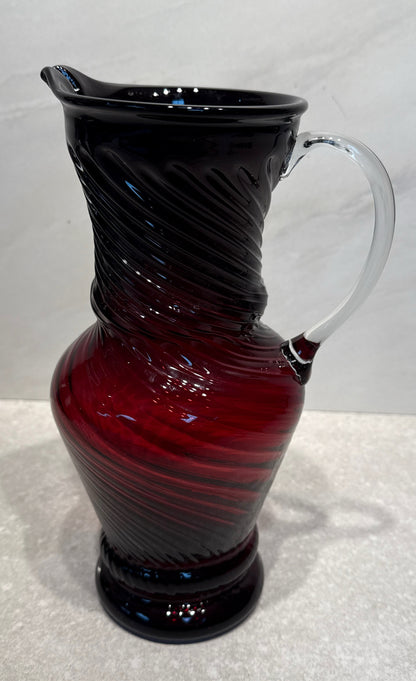 Hand Blown Pitcher