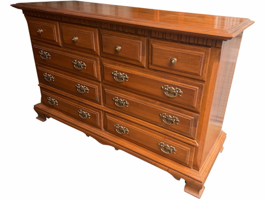 Long Maple Dresser