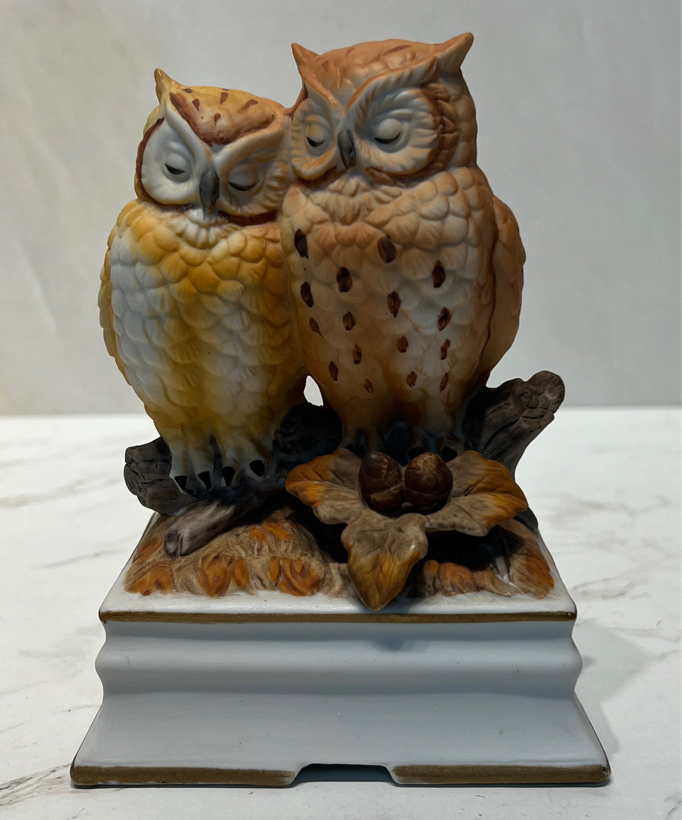 Owl Music Box