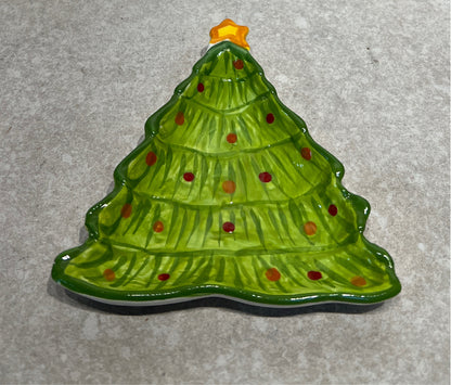 Christmas Tree Plate