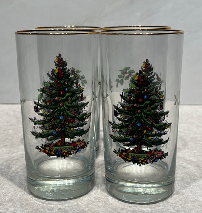 Set of 4 Spode GLasses