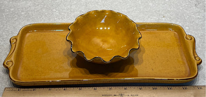 Bowl on Tray