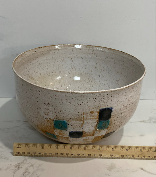 Signed Pottery Bowl