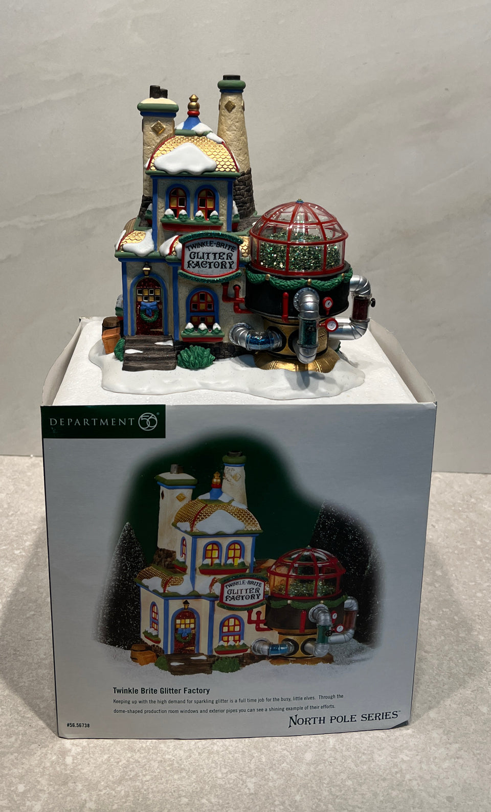 Dept. 56 Twinkle Brite Glitter Factory