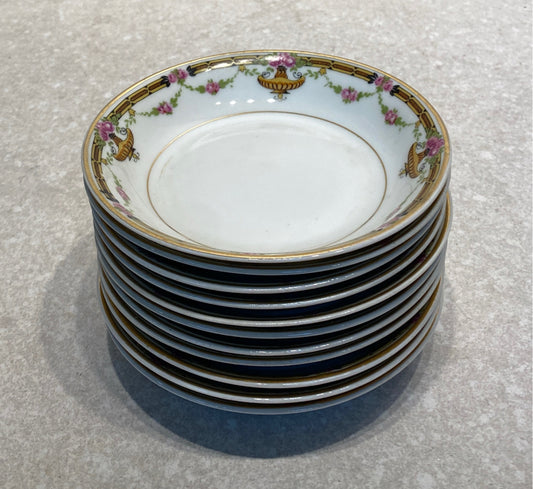 Set of 11 France Bowls